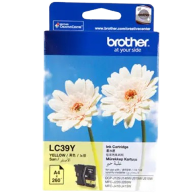 Brother LC-39 BK,C,M,Y  ตลับหมึกอิงค์เจ็ท