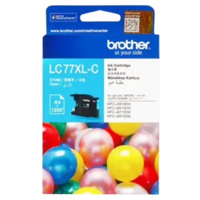 Brother LC-77XL BK,C,M,Y  ตลับหมึกอิงค์เจ็ท