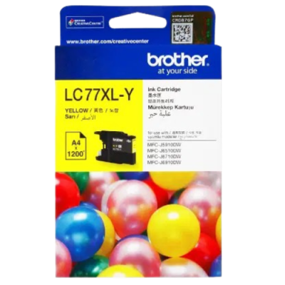 Brother LC-77XL BK,C,M,Y  ตลับหมึกอิงค์เจ็ท