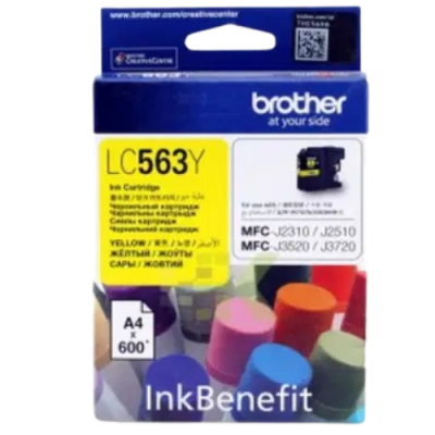 Brother LC-563 BK,C,M,Y  ตลับหมึกอิงค์เจ็ท