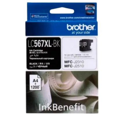 Brother LC-567XL BK / LC-565XL C,M,Y  ตลับหมึกอิงค์เจ็ท