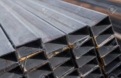 เหล็กกล่องแบน (Carbon Steel Rectangular Pipes)