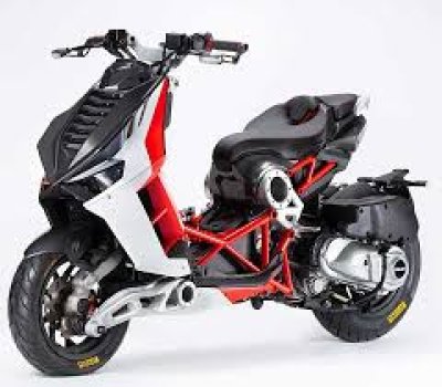 ITAJET DRAGSTER 300CC - WHITE WITH RED COLOR