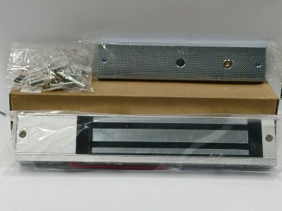 กลอนแม่เหล็กไฟฟ้า Magnetic Lock 600 ปอนด์ 12V/24V