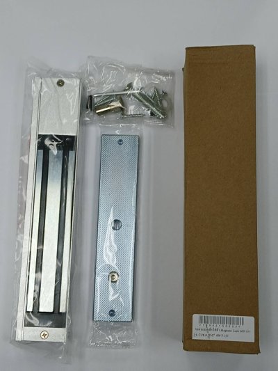 กลอนแม่เหล็กไฟฟ้า Magnetic Lock 600 ปอนด์ 12V/24V