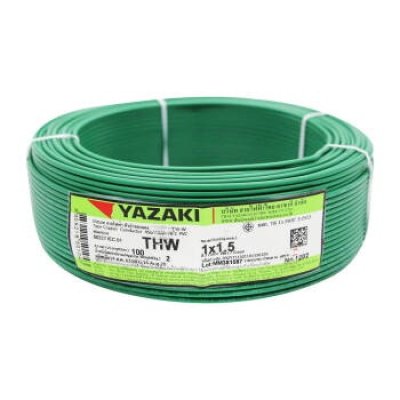 สายไฟ THW YAZAKI 1 x 1.5 sq.mm.