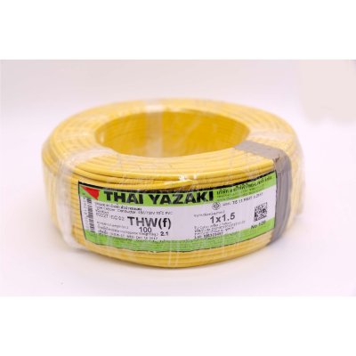 สายไฟ THW YAZAKI 1 x 1.5 sq.mm.