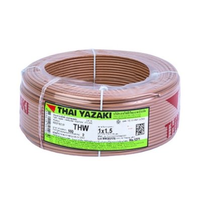 สายไฟ THW YAZAKI 1 x 1.5 sq.mm.
