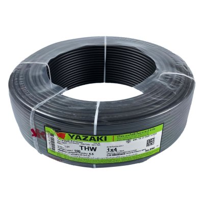 สายไฟ THW YAZAKI 1 x 4 sq.mm