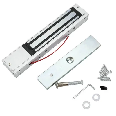 กลอนแม่เหล็กไฟฟ้า Magnetic Lock 600 ปอนด์ 12V/24V