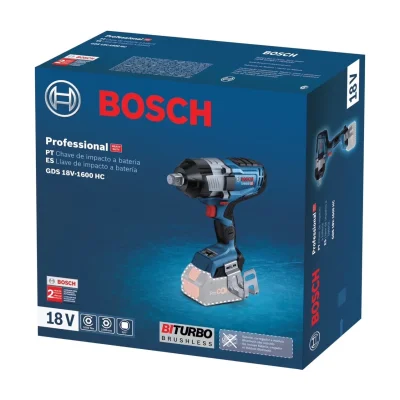 Bosch GDS 18V-1600 HC (SOLO) Brushless L-Box New