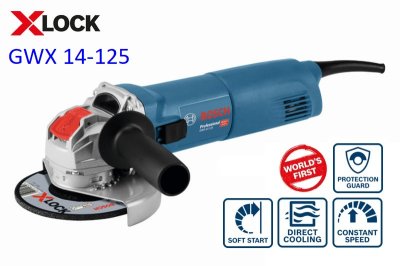 Bosch GWX 14-125 X-Lock