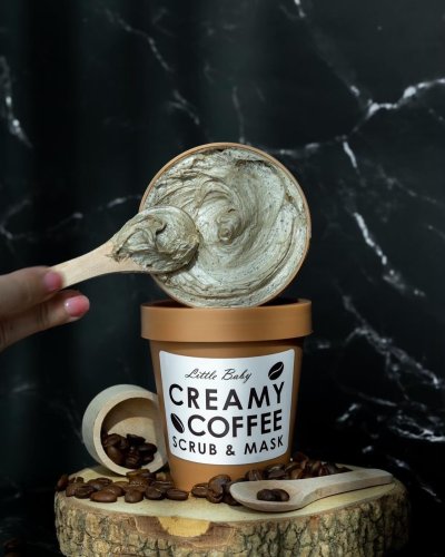 ครีมมี่ คอฟฟี่ สครับ แอนด์ มาส์ค ครีมมี่ คอฟฟี่ สครับ แอนด์ มาส์ค