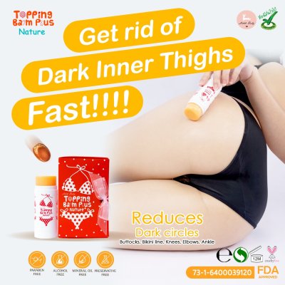 (100 ชิ้น) ท๊อปปิ้ง บาล์ม พลัส เนเจอร์+ แบบแท่ง