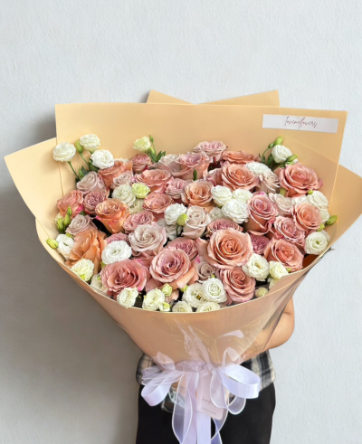 Luxury Coffee Tone Flower Bouquet