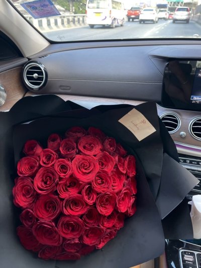 50 Red Roses Bouquet