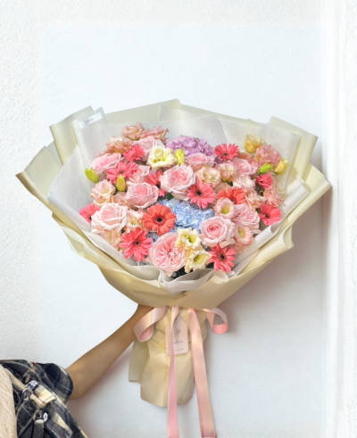 XL Mix Colorful Flowers Bouquet