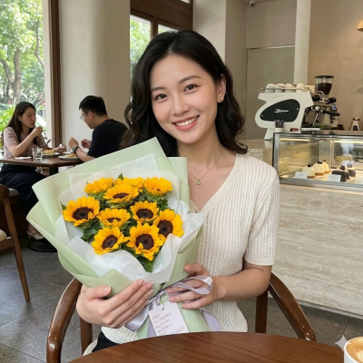 10 Sunflower Bouquet