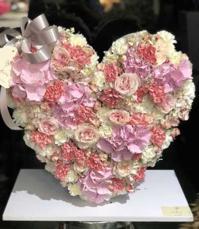 Heart - Floral Letter