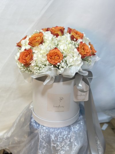 Baby Orange Flower Box