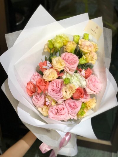 Peachy Mix Bouquet