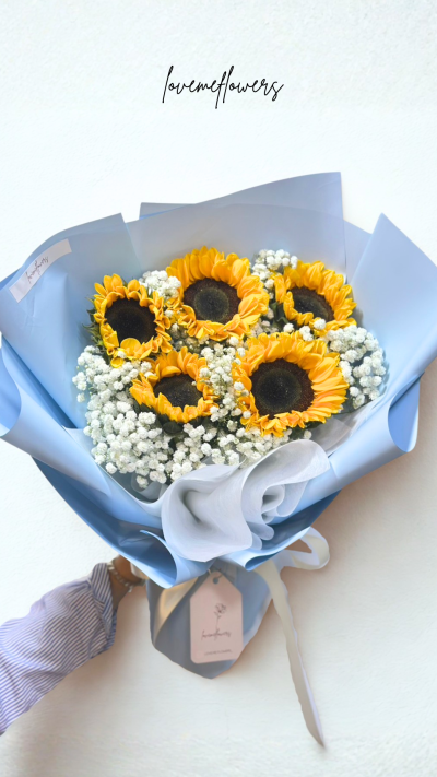 5 Sunflower with Gypsie