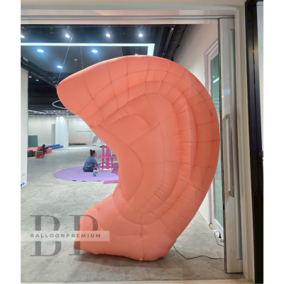 รับผลิตบอลลูนพองลมตามแบบ ลายหู