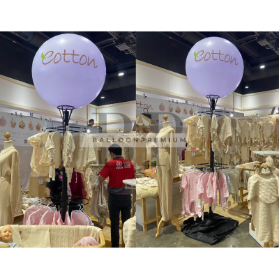 บอลลูน PVC โลโก้ พร้อมขาตั้งบอลลูน
