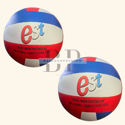 รับผลิตลูกบอลเป่าลม สกรีนข้อความ(สั่งผลิต15-20วัน)