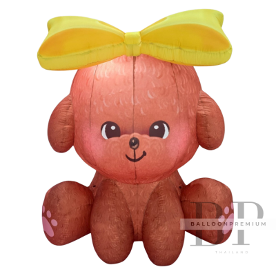 รับผลิตบอลลูนพองลมตามแบบ ลายหมา