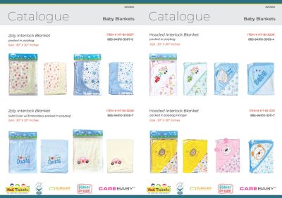 Baby Blankets Catalogue