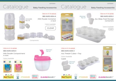 Feeding Care Catalogue