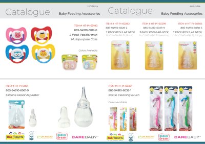 Feeding Care Catalogue