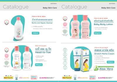 Skincare Catalogue