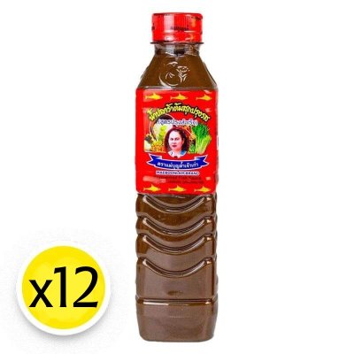 น้ำปลาร้าแม่บุญล้ำ 12ขวดx400มล.