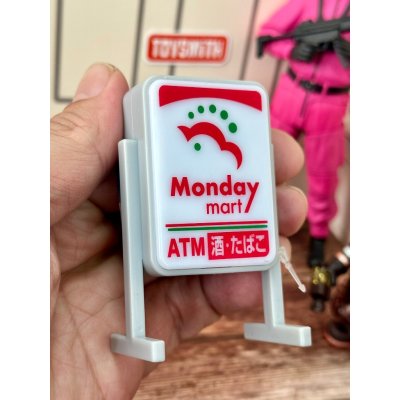 [พร้อมส่งในไทย] ป้ายไฟ Monday ไฟตกแต่งเล่นกับของเล่น  ของจิ๋ว #ของตกแต่ง