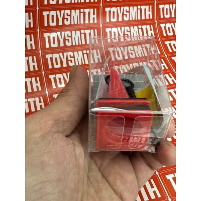 [พร้อมส่งในไทย] กรวยกั้นถนนจิ๋ว ทำจากพลาสติก ของเลานของตกแต่ง ของจิ๋ว  1/12