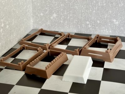 [พร้อมส่งจากไทย] ม้ากระโดดจิ๋ว 1/12 Vaulting Box รายละเอียดสวยมาก คุณภาพญี่ปุ่น