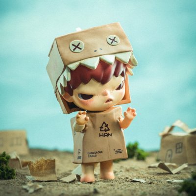 Pop MART : Hirono Mime Series Figures (มีแบบจุ่มและระบุตัว)