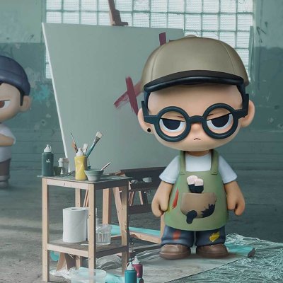 Pop MART : KUBO Walks of Life Series Figures แท้