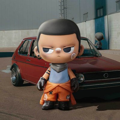Pop MART : KUBO Walks of Life Series Figures แท้
