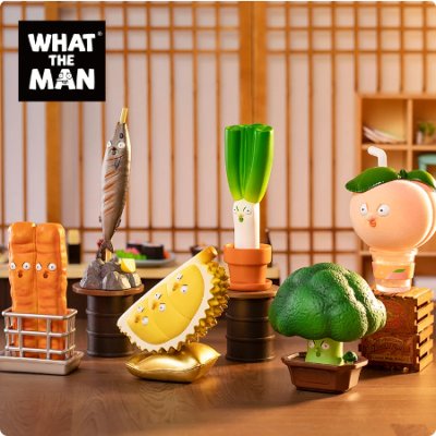 What The Man Food Series Original Action Figure Blind Box Kawaii แท้