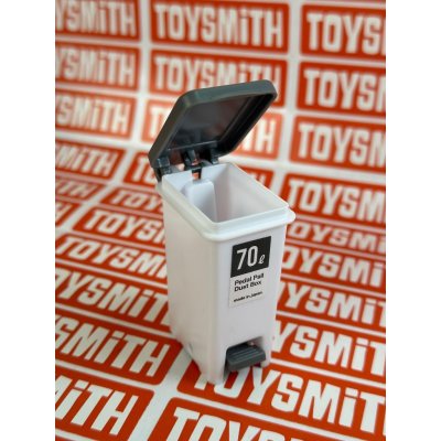 [พร้อมส่งในไทย] Pedual Pail Dust Box ถังขยะเหยีบเปิดจิ๋ว โมเดลถังขยะจิ๋ว ของจิ๋ว สเกล ประมาณ 1/12