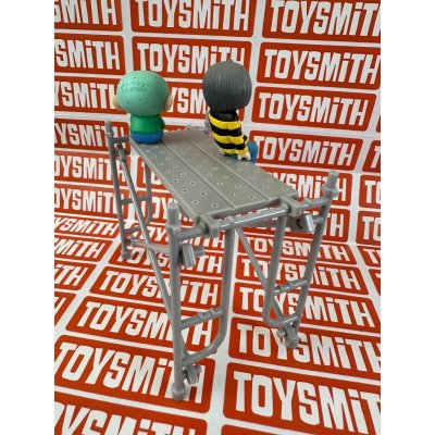 [พร้อมส่งในไทย] อุปกรณ์ก่อสร้างจิ๋ว โมเดลนั่งร้าน นั่งร้านจิ๋ว นั่งร้านมีบันไดจิ๋ววางต่อกันได้