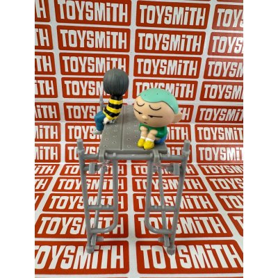 [พร้อมส่งในไทย] อุปกรณ์ก่อสร้างจิ๋ว โมเดลนั่งร้าน นั่งร้านจิ๋ว นั่งร้านมีบันไดจิ๋ววางต่อกันได้