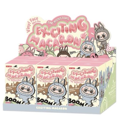 POP MART Labubu Exciting Macaron ของแท้ 100%