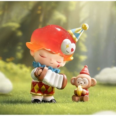 POP MART DIMOO We Are All Performers Figure ตุ๊กตาเล่นดนตรี