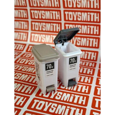 [พร้อมส่งในไทย] Pedual Pail Dust Box ถังขยะเหยีบเปิดจิ๋ว โมเดลถังขยะจิ๋ว ของจิ๋ว สเกล ประมาณ 1/12