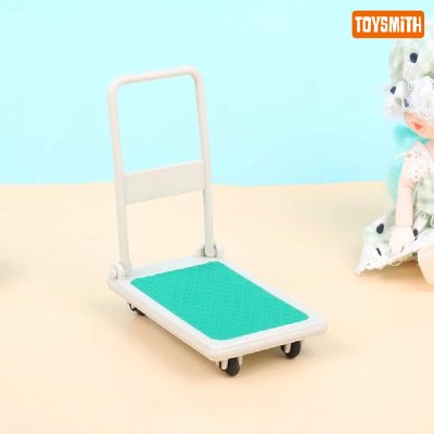 รถเข็น Mini ขนาดเล็ก สําหรับตกแต่งบ้านตุ๊กตา โมเดล ฟิกเกอร์