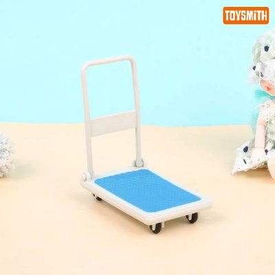 รถเข็น Mini ขนาดเล็ก สําหรับตกแต่งบ้านตุ๊กตา โมเดล ฟิกเกอร์